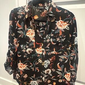 A. Byer Multicolor Floral Men's Shirt